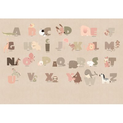 Φωτοταπετσαρία - A Beige Alphabet