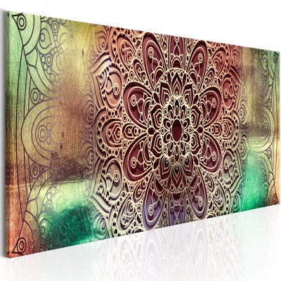 Πίνακας ζε καμβά - Colourful Mandala
