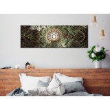 Πίνακας ζε καμβά - Emerald Mandala