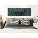 Πίνακας ζε καμβά - Mandala: Malachite Calm