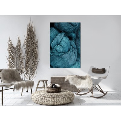 Πίνακας ζε καμβά - Melancholic Wool (1 Part) Vertical