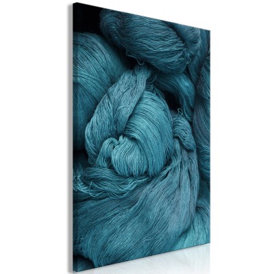 Πίνακας ζε καμβά - Melancholic Wool (1 Part) Vertical