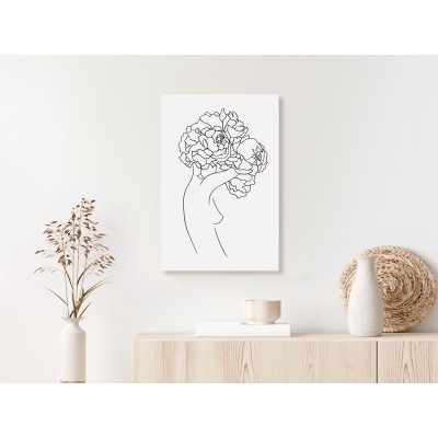 Πίνακας ζε καμβά - Gardener (1 Part) Vertical