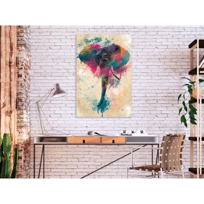 Πίνακας ζε καμβά - Elephant Trunk (1 Part) Vertical