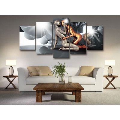 Πίνακας ζε καμβά - Lovers of the Future