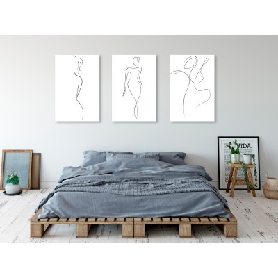 Πίνακας ζε καμβά - Silhouettes (Collection)