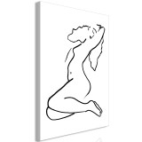 Πίνακας ζε καμβά - Dreamy Lady (1 Part) Vertical