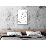 Πίνακας ζε καμβά - Dreamy Lady (1 Part) Vertical