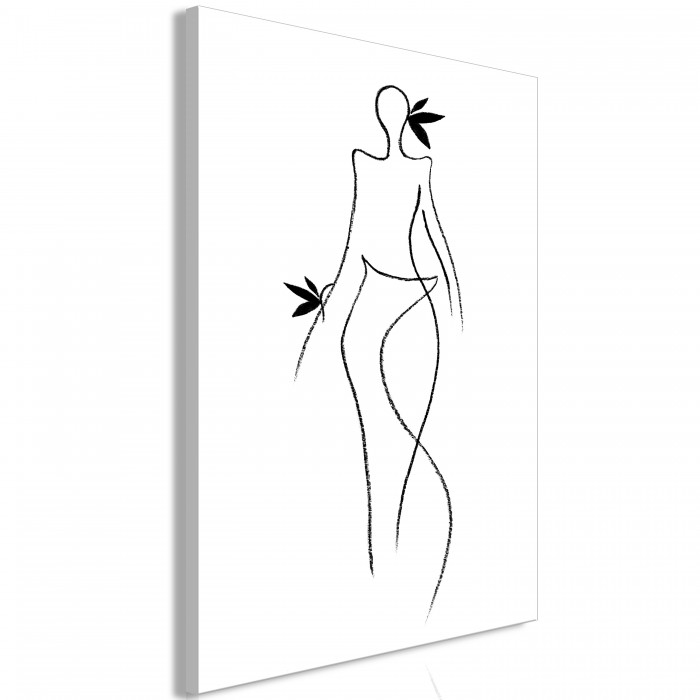 Πίνακας ζε καμβά - Exotic Dance (1 Part) vertical