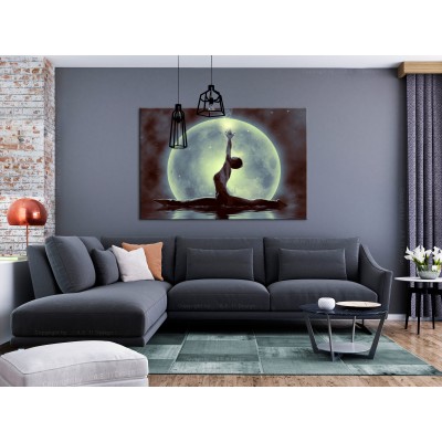 Πίνακας ζε καμβά - Twine (1 Part) Wide Green