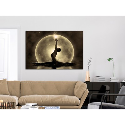 Πίνακας ζε καμβά - Twine (1 Part) Wide Golden