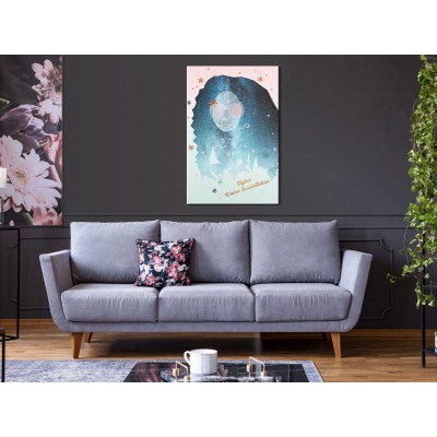 Πίνακας ζε καμβά - Hydra Winter Constellation (1 Part) Vertical