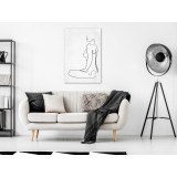 Πίνακας ζε καμβά - Female Form (1 Part) Vertical