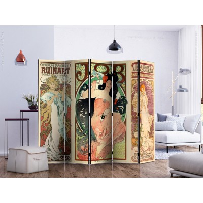 Διαχωριστικό δωματίου - Alphonse Mucha. Women's II