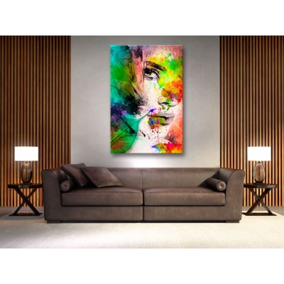 Πίνακας ζε καμβά - Colors of Feminity