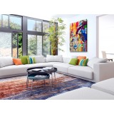 Πίνακας ζε καμβά - Colourful Thoughts