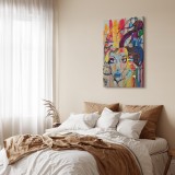 Πίνακας ζε καμβά - Colourful Thoughts