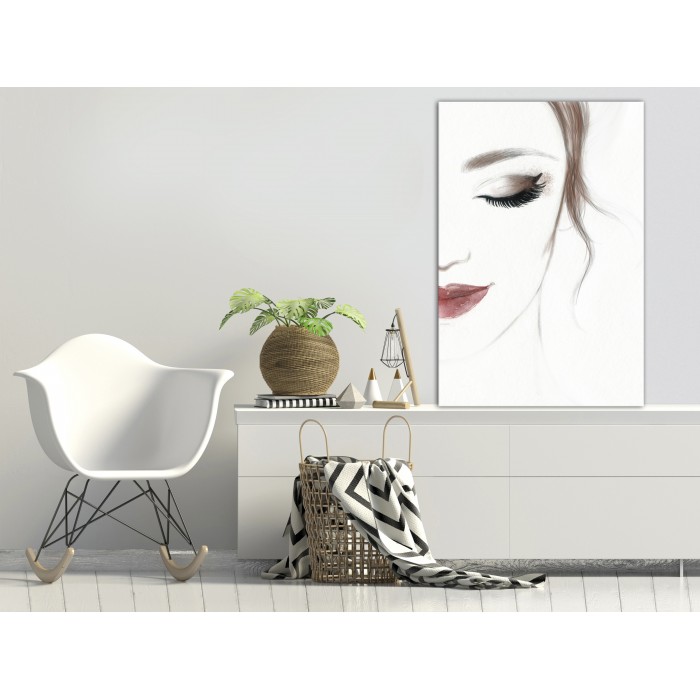 Πίνακας ζε καμβά - Delicate Beauty (1 Part) Vertical