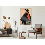 Πίνακας ζε καμβά - Aristide Bruant: Dans son cabaret (1 Part) Vertical