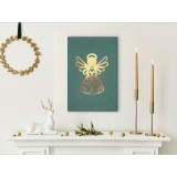 Πίνακας ζε καμβά - Angelic Christmas (1 Part) Vertical