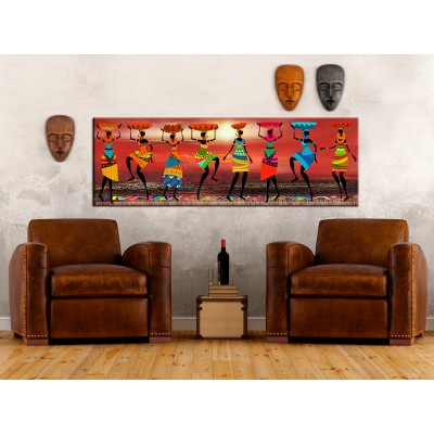 Πίνακας ζε καμβά - African Women Dancing