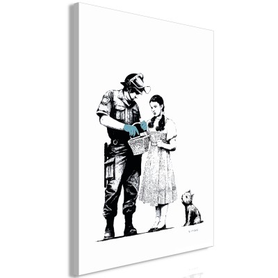 Πίνακας ζε καμβά - Dorothy and Policeman (1 Part) Vertical