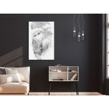 Πίνακας ζε καμβά - Ethnic Look (1 Part) Vertical