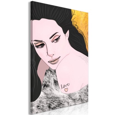 Πίνακας ζε καμβά - Sensual and Love (1 Part) Vertical