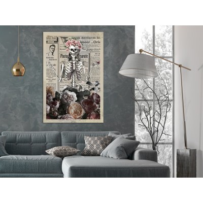 Πίνακας ζε καμβά - Death and Wine (1 Part) Vertical