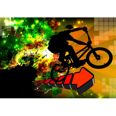 Φωτοταπετσαρία - Bicycle Tricks