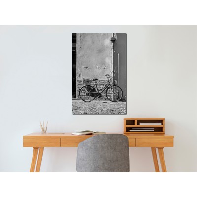 Πίνακας ζε καμβά - Old Italian Bicycle (1 Part) Vertical