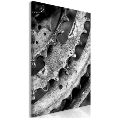 Πίνακας ζε καμβά - Gears (1 Part) Vertical