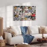 Πίνακας ζε καμβά - Art of Collage: Banksy