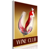 Πίνακας ζε καμβά - Wine Club (1 Part) Vertical
