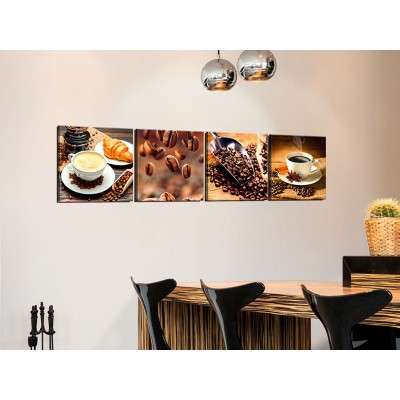 Πίνακας ζε καμβά - Morning Quartet