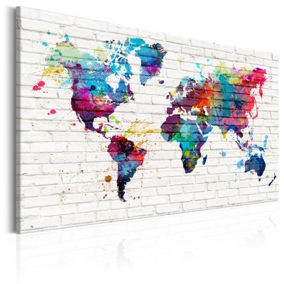 Πίνακας σε φελλό - Walls of the World