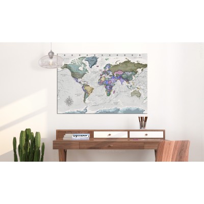 Πίνακας σε φελλό - World Destinations (1 Part) Wide