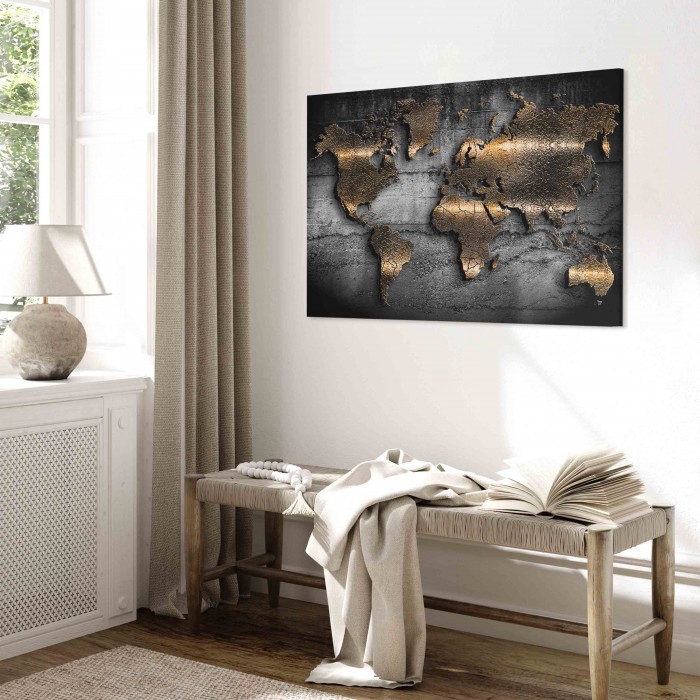 Πίνακας ζε καμβά - Jewels of the World (1 Part) Wide