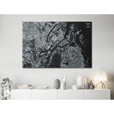 Πίνακας ζε καμβά - Close up of Copenhagen (1 Part) Wide