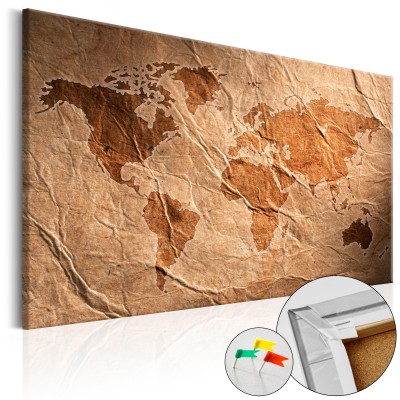 Πίνακας σε φελλό - Paper Map