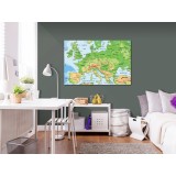Πίνακας ζε καμβά - Map of Europe