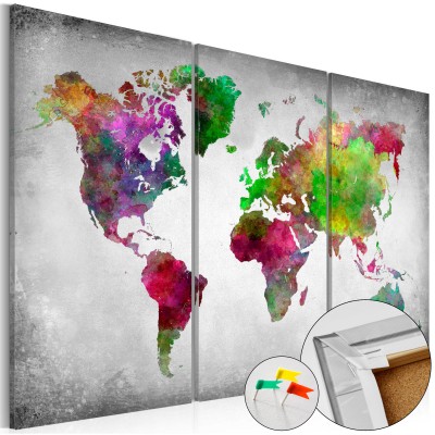 Πίνακας σε φελλό - Diversity of World