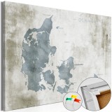 Πίνακας σε φελλό - Scandinavian Blue