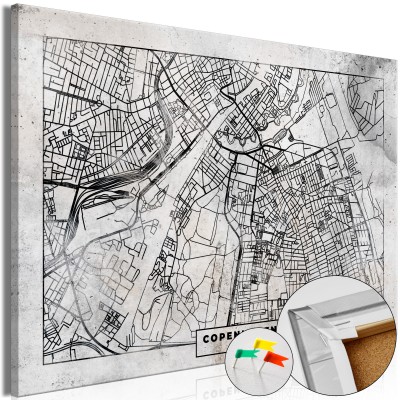 Πίνακας σε φελλό - Copenhagen Plan