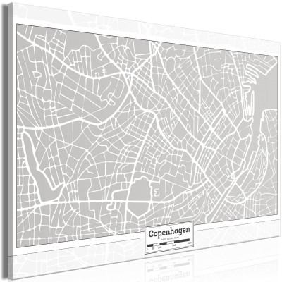 Πίνακας ζε καμβά - Capital of Denmark (1 Part) Wide