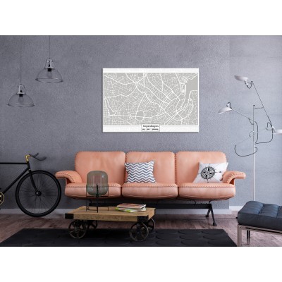 Πίνακας ζε καμβά - Capital of Denmark (1 Part) Wide