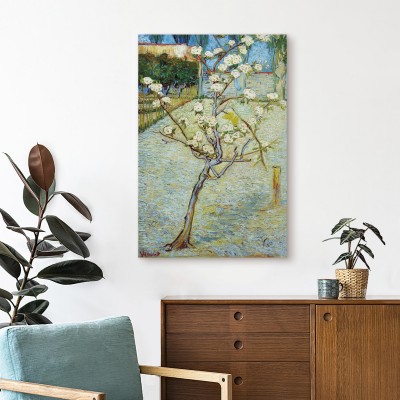 Πίνακας ζε καμβά - Blossoming Pear Tree