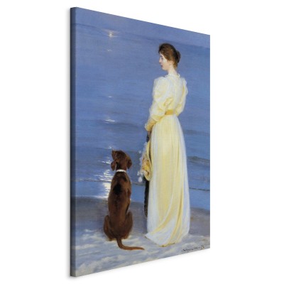Πίνακας ζε καμβά - Summer Evening in Skagen