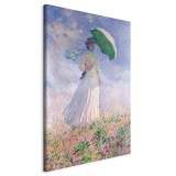 Πίνακας ζε καμβά - Woman with a Parasol, facing right