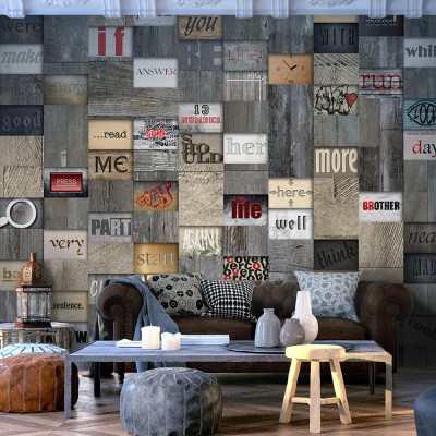 Ταπετσαρία - Wooden Inscription